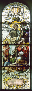 Kirchenfenster  Pfarrkirche Kopfing