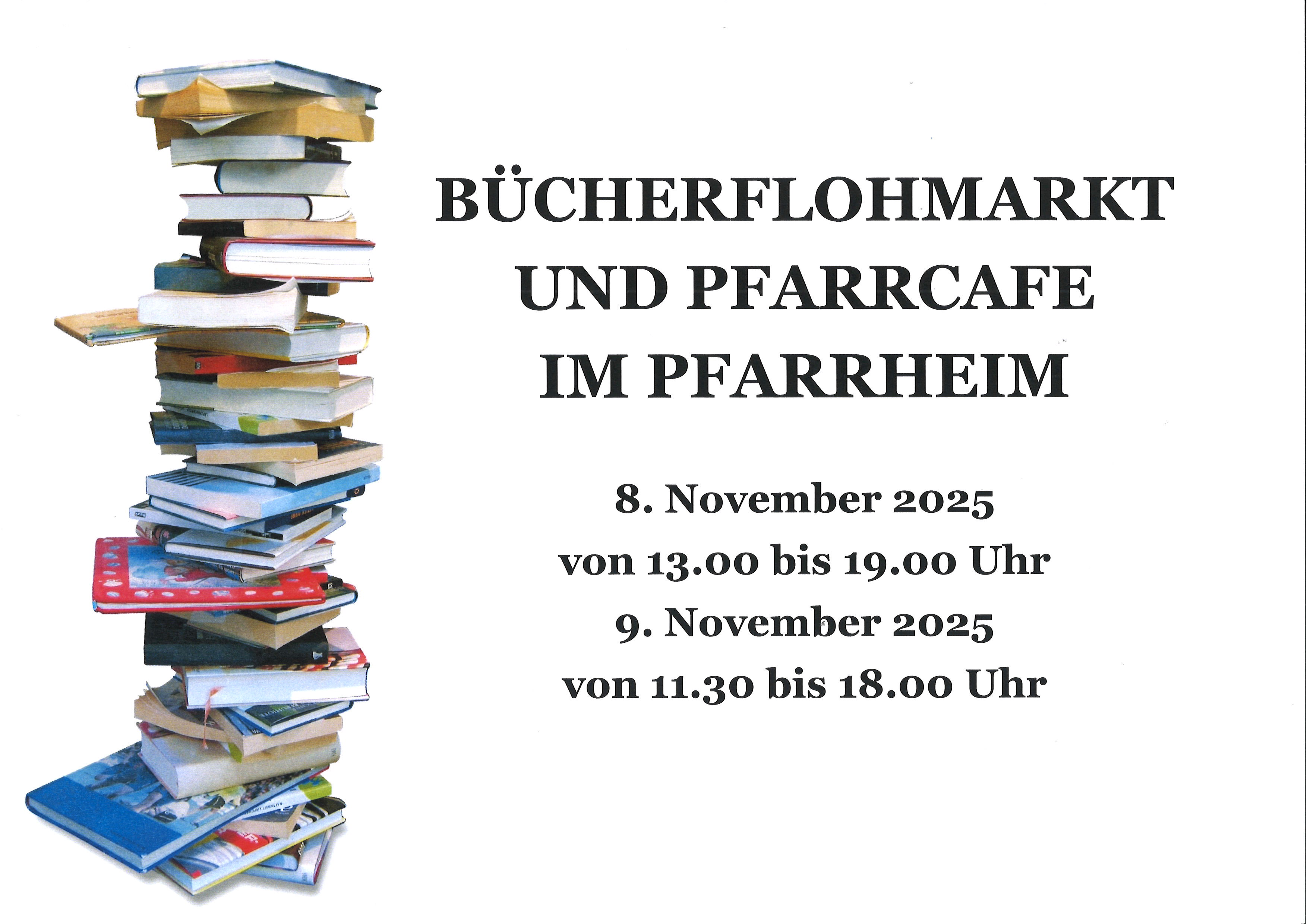 Bücherflohmarkt