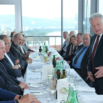 Festlicher Empfang bei LH Pühringer zum 75. Geburtstag von Bischof Schwarz, 7.6.2015 