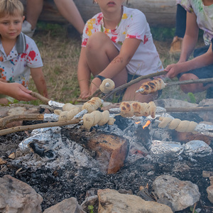 Donnerstag: ein Abend am Lagerfeuer