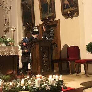 Adventkranzweihe