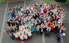Tag des Pfarrfotos in der Pfarre Leonding - St. Johannes. © Thomas Eberdorfer