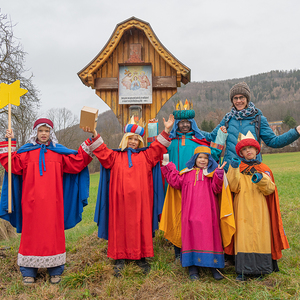 Impressionen der Sternsingeraktion 2022 in Kirchdorf