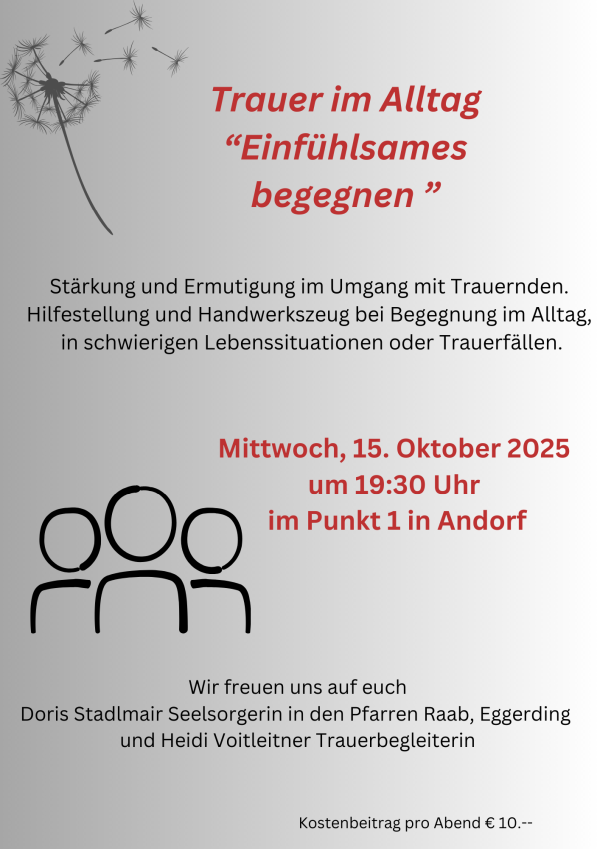 Trauer und Verlust