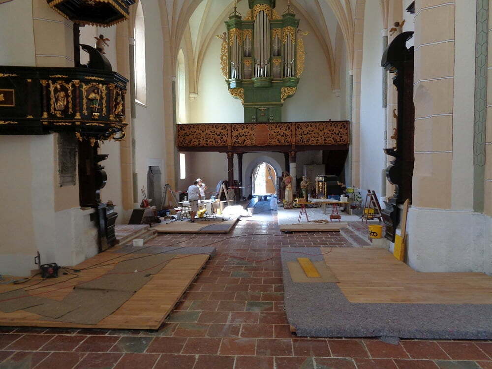 Kirchensanierung