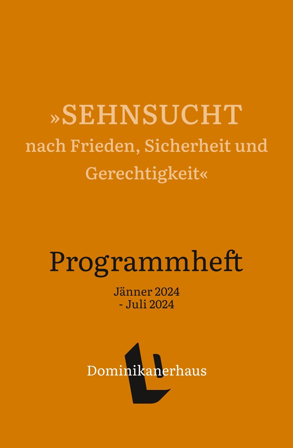 Programm Frühjahr 2024 / Dominikanerhaus