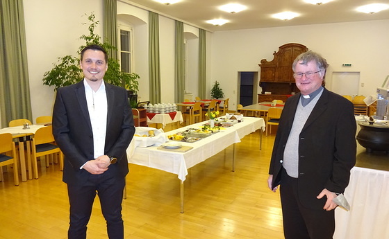 Klemens Langeder wurde unter die Weihekandidaten aufgenommen                             